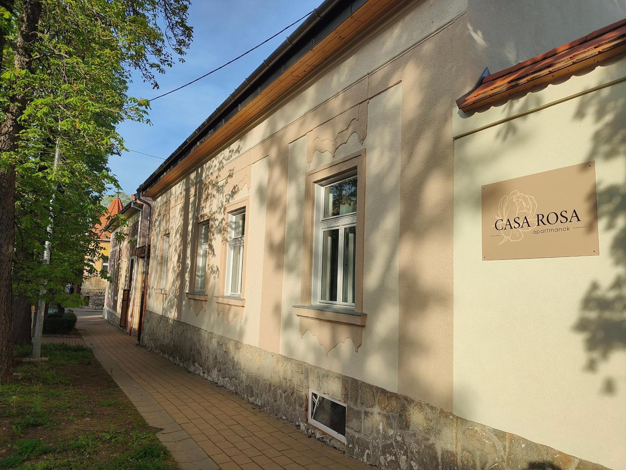 Casa Rosa Apartmanok Έγκερ Εξωτερικό φωτογραφία